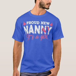 Camiseta Retro Gênero Revela Vovó Nova Orgulhosa É uma Meni
