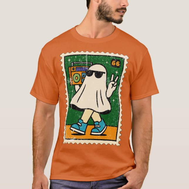 Camiseta Retro Ghost (Frente)