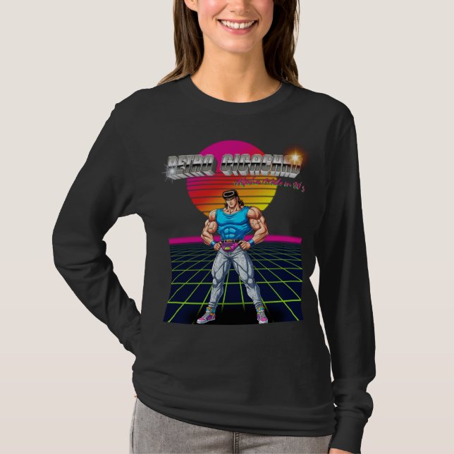 Camiseta Retro Gigachad  (Frente)