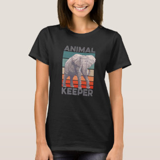 Camiseta Retro Gráfico Detentor Zoológico Detentor de Zooló