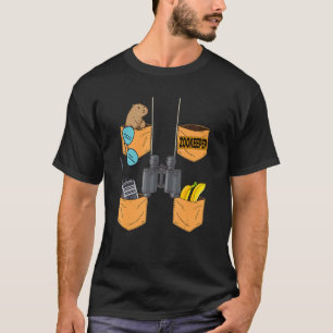Camiseta Retro Gráfico Detentor Zoológico Detentor de Zooló