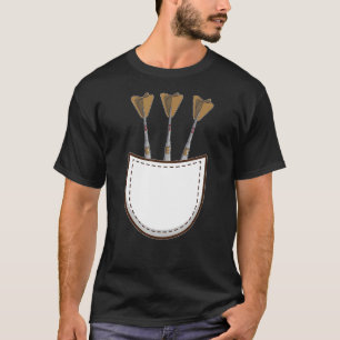 Camiseta Retro Graphic Dart Player Darts Dartboard Bullseye