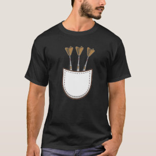 Camiseta Retro Graphic Dart Player Darts Dartboard Bullseye