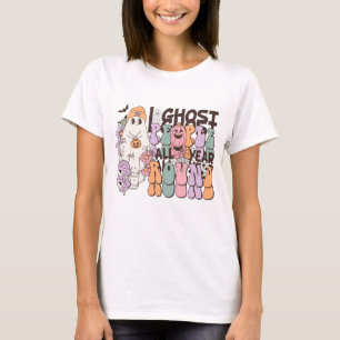 Camiseta Retro Groové I Ghost Pessoas O Ano Todo À Volta Da