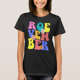 Camiseta Retro Groovember Mulheres Direitos Feministas Supp