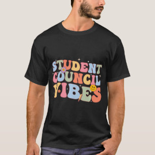 Camiseta Retro Groovent Student Council Vibes School Studen