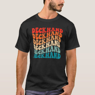 Camiseta Retro Groovy Anos 70 Tripulante Barco Vela Vintage