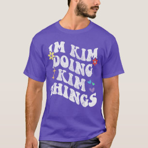 Camiseta Retro Groovy Estou Fazendo Coisas Diverti