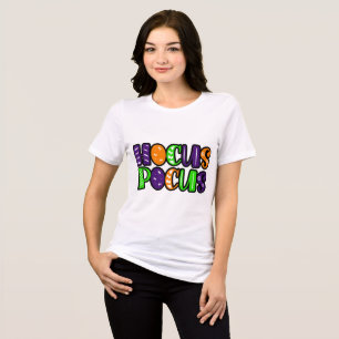 Camiseta Retro Groovy Hocus Pocus - Magia Vibrante