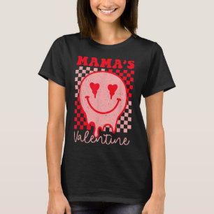 Camiseta Retro Groovy Mama É Meu Namorados, Garotos Bonitos