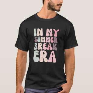 Camiseta Retro Groovy Na Minha Era Do Break De Verão
