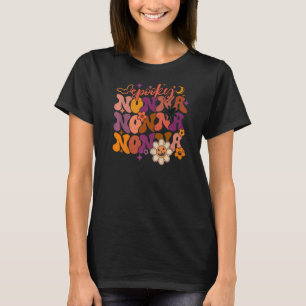 Camiseta Retro Groovy Spooky Nonna Faboolous Nonna Hallowee