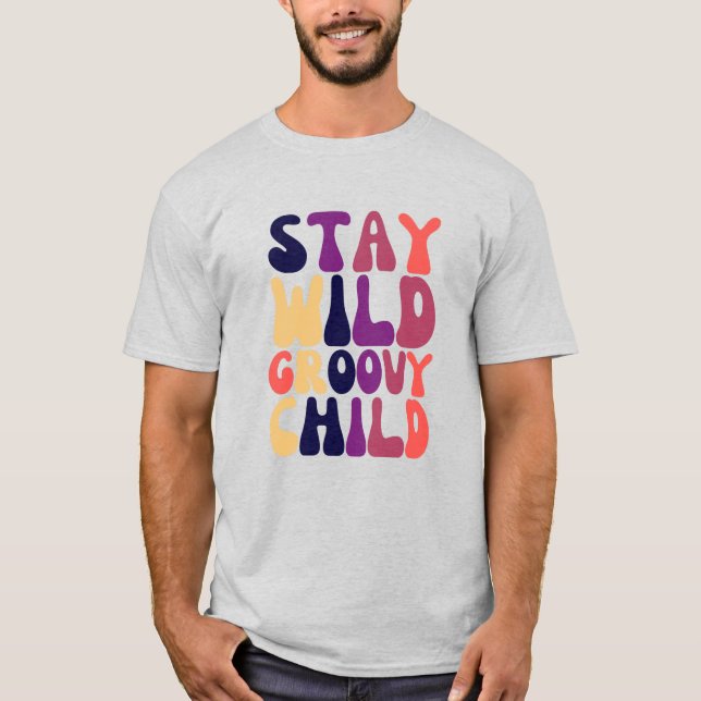 Camiseta Retro Groovy Spread Kindness, Amantes De Bondade (Frente)