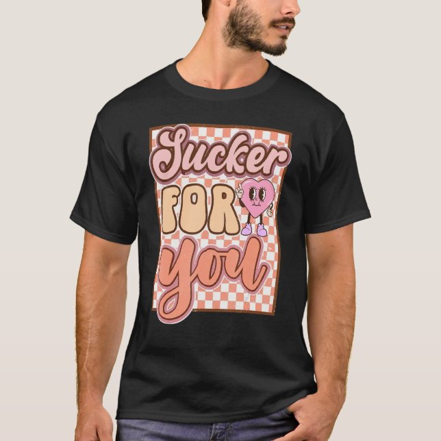 Camiseta Retro Groovy Sucker Para O Seu Feliz dia de os nam (Frente)