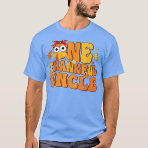 Camiseta Retro Groovy Um Tio Agradável Queda Obrigados de o