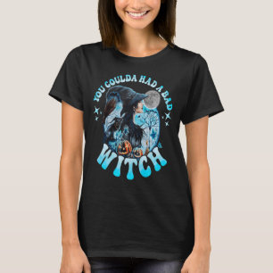 Camiseta Retro Groovy Você Poderia Ter Uma Bruxa Má No Salã