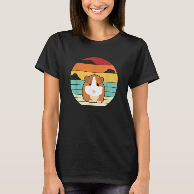 Camiseta Retro Guinea Pig Guinea Pig Breeder Guinea Pig (Frente)