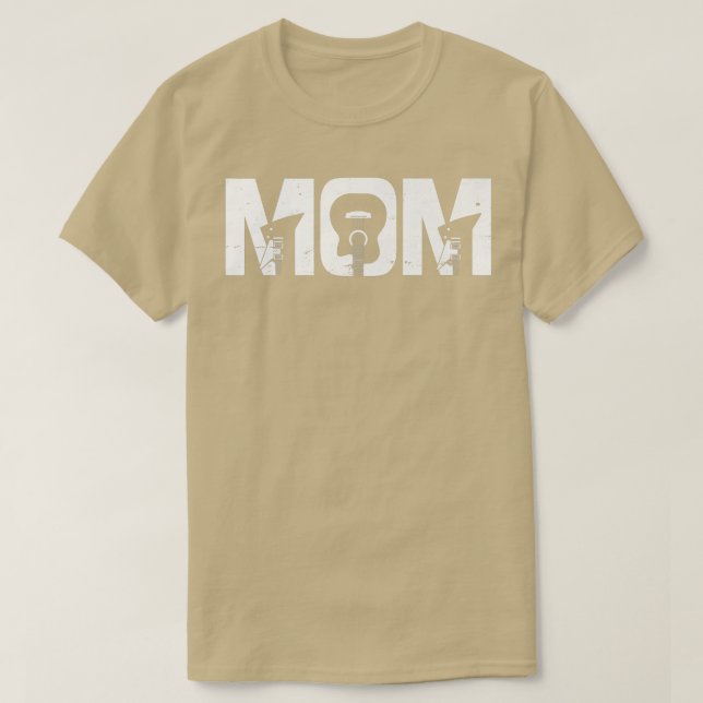 Camiseta Retro Guitarist Mother Mom Guitar Mothers Day Musi (Frente do Design)