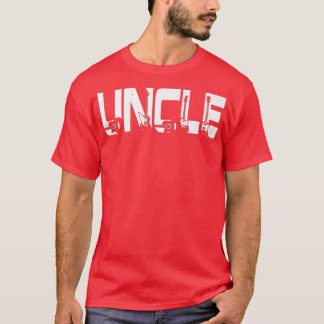 Camiseta Retro Guitarista Padre Tio Dia de os pais de Violã