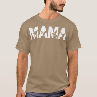 Camiseta Retro Guitarrista Mãe Dia de as mães De Violão Mu