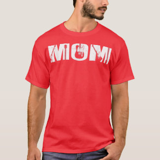 Camiseta Retro Guitarrista Mãe Dia de as mães De Violão Mus