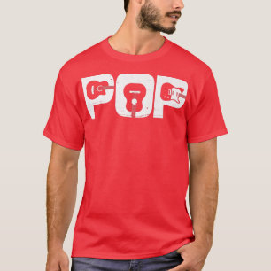 Camiseta Retro Guitarrista Padre Pop Guitar Dia de os pais