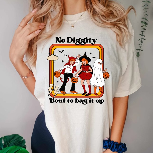 Camiseta Retro Halloween (Criador carregado)