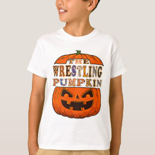Camiseta Retro Halloween Blue Denim Patchwork Spookie Ghost
