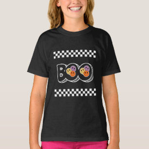 Camiseta Retro Halloween Boo Cute Unisex