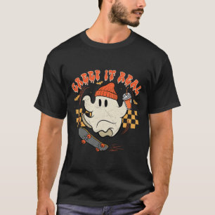 Camiseta Retro Halloween É Um Grande Ghost Boy Call Seaso