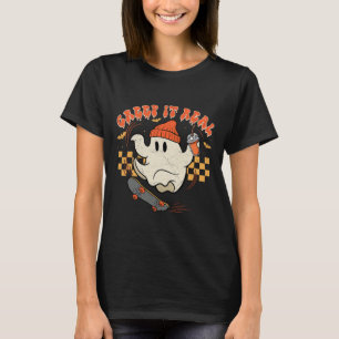 Camiseta Retro Halloween É Um Grande Ghost Boy Call Seaso