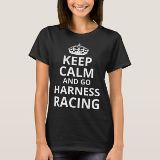 Camiseta Retro Harness Racing 'Keep Calm and Go Harness Rac