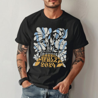 Camiseta Retro Harris e Walz 2024 Sunshine