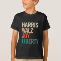 Retro Harris Waltz 2024 Harris Walz Alegria Liberd