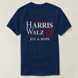 Camiseta Retro Harris Walz '24 - Joy and Hope