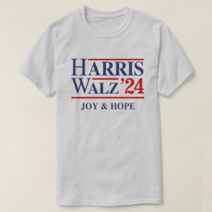 Camiseta Retro Harris Walz '24 - Joy and Hope