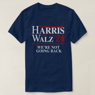 Camiseta Retro Harris Walz 24 - Não vamos voltar