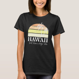 Camiseta Retro Havaí Havaiano Verão Praia Tropical Férias