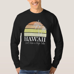 Camiseta Retro Havaí Havaii Summer Beach Tropical Vacati