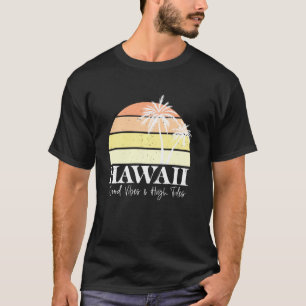 Camiseta Retro Havaí Havaii Summer Beach Tropical Vacati