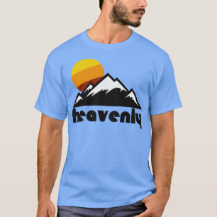Camiseta Retro Heavenist Tourist Souvenir Viagem Skiing Cal