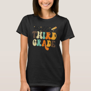 Camiseta Retro Hello Terceiro Grau Equipe 3º Grau Voltar a