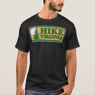 Camiseta Retro Hike Virginia Vintage National Park Vibe Gra