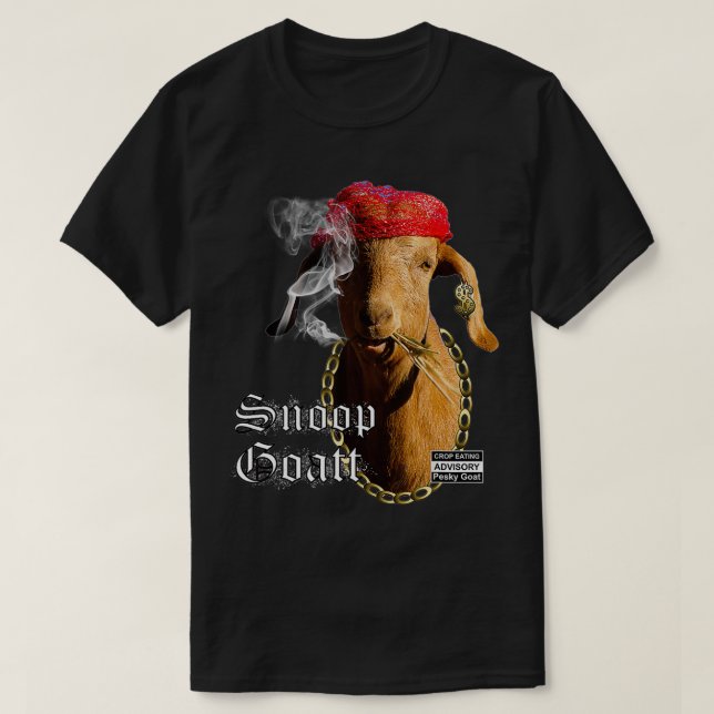 Camiseta Retro Hiphop Goat Farmer, Music Lover 2 (Frente do Design)