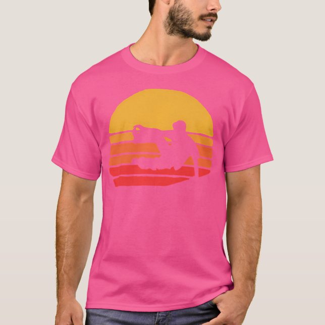 Camiseta Retro Hipster Urban Parkour 	 - Vintage 80S Style (Frente)