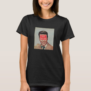 Camiseta Retro Hoodie Vintage Slogan Continue Sorrindo