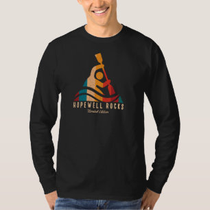 Camiseta Retro Hopewell Rocks Kayaking
