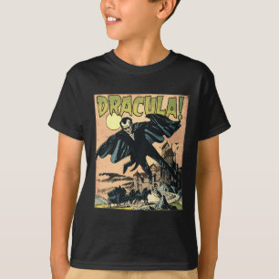 Camiseta Retro Horror Filme Monstro Vampiro Vintage Hallowe