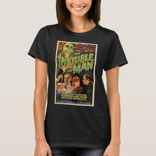 Camiseta Retro Horror Movie S Monstros Halloween