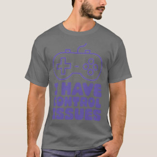 Camiseta Retro I Tem Problemas De Controle